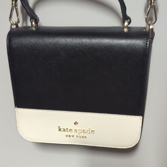 Kate Spade Black and White Crossbody Bag - Picture 2 of 7